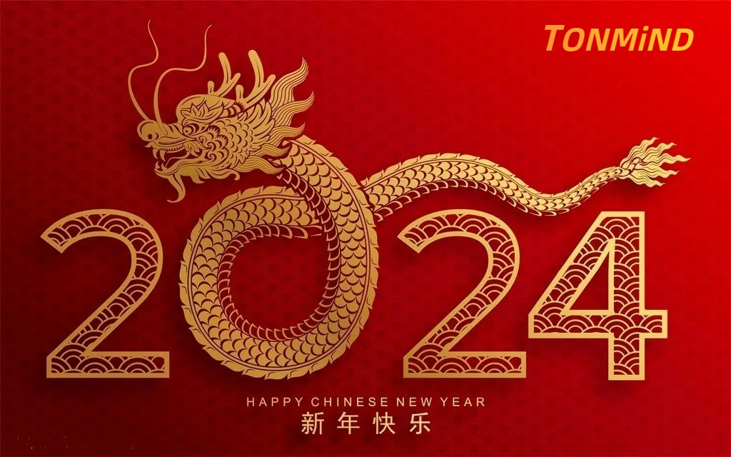 Tonmind 2024 Chinese Lunar New Year Holiday Notice